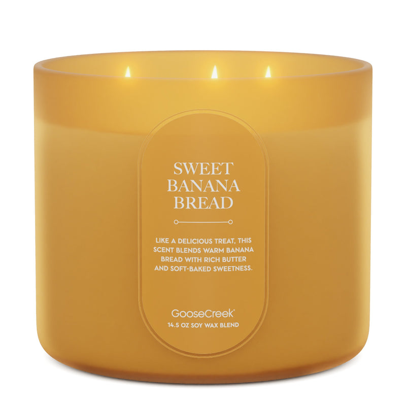 Sweet Banana Bread 3-Wick Candle UQ4